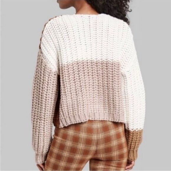 Wild Fable Color Block Cardigan - Picture 2 of 6